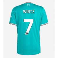 Stroje piłkarskie Liverpool Florian Wirtz #7 Koszulka Trzeciej 2025-26 Krótki Rękaw